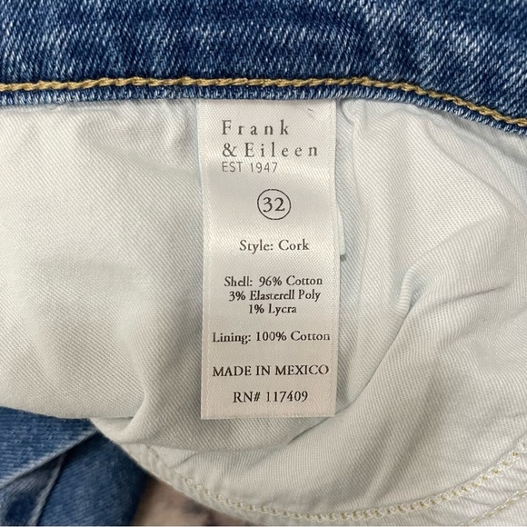Frank & Eileen CORK Everyday Jean
Denim Size: 32 - Picture 13 of 15